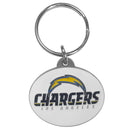 Sports Key Chain NFL - Los Angeles Chargers Oval Carved Metal Key Chain JM Sports-7