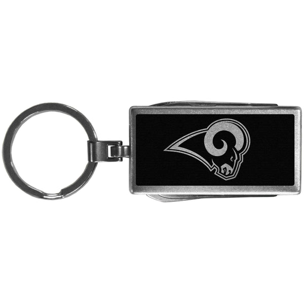 NFL - Los Angeles Rams Multi-tool Key Chain, Black
