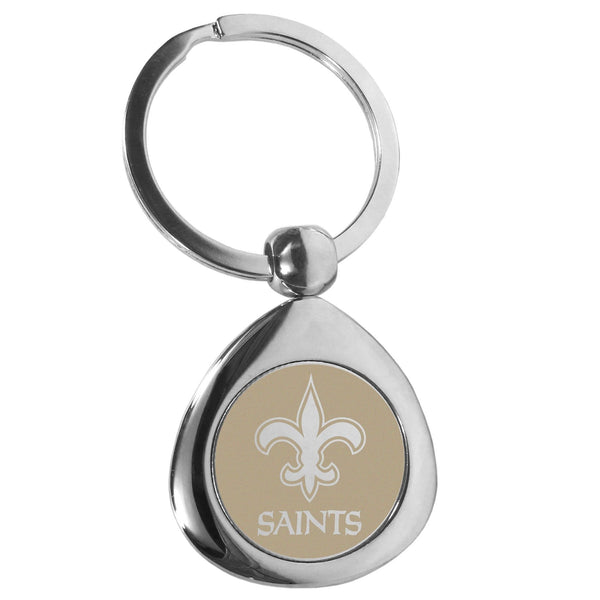 Sports Key Chain NFL - New Orleans Saints Round Teardrop Key Chain JM Sports-7
