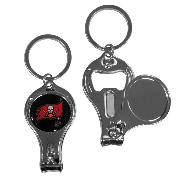 Sports Key Chain NFL - Tampa Bay Buccaneers Nail Care/Bottle Opener Key Chain JM Sports-7