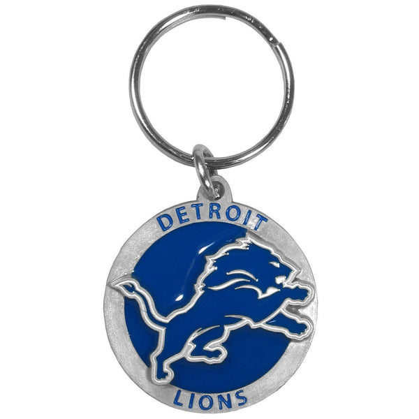 Sports Key Chains NFL - Detroit Lions Carved Metal Key Chain JM Sports-7