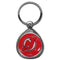 Sports Key Chains NHL - New Jersey Devils Chrome Key Chain JM Sports-7