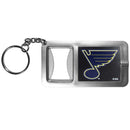 Sports Key Chains NHL - St. Louis Blues Flashlight Key Chain with Bottle Opener JM Sports-7