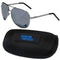 Sports Sunglasses NFL - Carolina Panthers Aviator Sunglasses and Zippered Carrying Case JM Sports-7