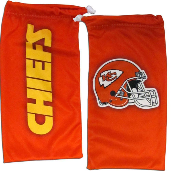 Sports Sunglasses NFL - Kansas City Chiefs Microfiber Sunglass Bag JM Sports-7