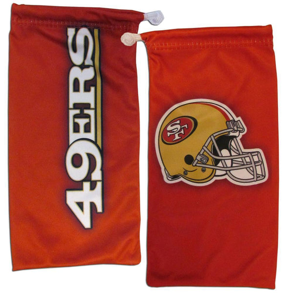Sports Sunglasses NFL - San Francisco 49ers Microfiber Sunglass Bag JM Sports-7