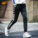 Spring Casual Men Sweat Pants Male Cotton Sportswear Casual Trousers Straight Pants Hip Hop High Street Trousers Pants joggers-K53 black-S-JadeMoghul Inc.