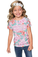 Spring Garden Spring Garden Customized NAME Zoe T-Shirt - Girls Zoe T-Shirt