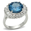 Sterling Silver Engagement Rings SS003 Silver 925 Sterling Silver Ring