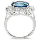 Sterling Silver Engagement Rings SS003 Silver 925 Sterling Silver Ring