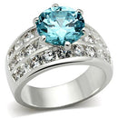 Sterling Silver Engagement Rings SS010 Silver 925 Sterling Silver Ring
