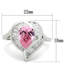 Sterling Silver Engagement Rings SS011 Silver 925 Sterling Silver Ring