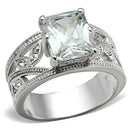Sterling Silver Engagement Rings SS024 Silver 925 Sterling Silver Ring