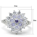 Sterling Silver Engagement Rings SS037 Silver 925 Sterling Silver Ring