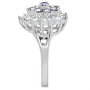 Sterling Silver Engagement Rings SS037 Silver 925 Sterling Silver Ring