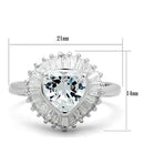 Sterling Silver Engagement Rings SS041 Silver 925 Sterling Silver Ring