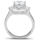 Sterling Silver Engagement Rings SS041 Silver 925 Sterling Silver Ring