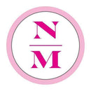 "Stacked Monogram" Stickers Indigo Blue (Pack of 1)-Wedding Favor Stationery-Fuchsia-JadeMoghul Inc.
