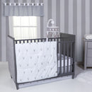 Stag Head 3 Piece Crib Bedding Set-STAG-JadeMoghul Inc.