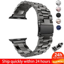 Stainless Steel Strap For Apple Watch 6 5 4 3 2 1 Band 38mm 42mm Bracelet Sport Band for iWatch series 5 4 3/2/1 40mm 44mm strap JadeMoghul Inc.