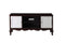 Stands Cheap TV Stand - 21" X 61" X 28" Walnut White Wood TV Stand HomeRoots