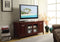 Stands Corner TV Stand - 55" X 20" X 26" Cherry Solid Poplar Wood Tv Stand HomeRoots