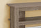 Stands Rustic TV Stand - 15'.5" x 42" x 19'.75" Dark Taupe, Particle Board, Laminate - TV Stand HomeRoots
