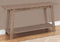 Stands Rustic TV Stand - 15'.75" x 42" x 22'.5" Dark Taupe, Particle Board, Laminate - TV Stand HomeRoots
