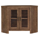 Stands TV Stands For Sale - 42" X 15'.5" X 30" Brown Reclaimed Wood-Look Corner Tv Stand HomeRoots