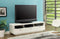 Stands White TV Stand - 63" X 18" X 18" White Mdf Tv Stand HomeRoots