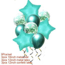 Star And Confetti Foil Balloon Set