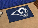 Starter Mat Cheap Rugs NFL Los Angeles Rams Starter Rug 19"x30" FANMATS