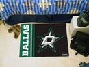 Starter Mat Indoor Outdoor Rugs NHL Dallas Stars Uniform Starter Rug 19"x30" FANMATS