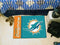 Starter Mat Outdoor Rug NFL Miami Dolphins Uniform Starter Rug 19"x30" FANMATS