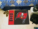 Starter Mat Outdoor Rugs NFL Tampa Bay Buccaneers Uniform Starter Rug 19"x30" FANMATS