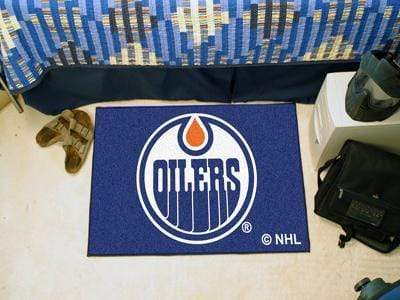 Starter Mat Outdoor Rugs NHL Edmonton Oilers Starter Mat FANMATS