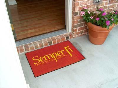 Cheap Rugs U.S. Armed Forces Sports  Marines Starter Rug 19"x30"