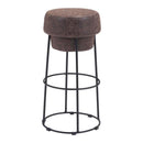 Stools Bar Stools - 16.5" X 16.5" X 29.5" Leatherette Pop Barstool HomeRoots