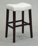 Stools Bar Stools For Sale - 20" X 15" X 30" 2pc White And Espresso Bar Stool HomeRoots