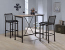 Stools Bar Stools For Sale - 22" X 18" X 42" 2pc Black And Black Bar Chair HomeRoots