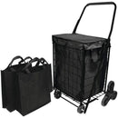 Storage & Organization Stair Climb Cart with Liner & 2 Bags Petra Industries