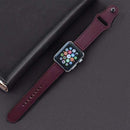strap for apple watch band Genuine leather loop 42mm 38mm watchband for iwatch 44mm 40mm series se 6 5 4 3 2 1 bracelet belt JadeMoghul Inc.