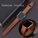 strap for apple watch band Genuine leather loop 42mm 38mm watchband for iwatch 44mm 40mm series se 6 5 4 3 2 1 bracelet belt JadeMoghul Inc.