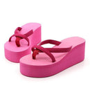 Wedge Sandals Straps Wedge Slippers Beach Flip Flops