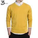 Stylish Slim Fit V-Neck Sweater / Premium Knitted Shirt