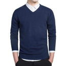 Stylish Slim Fit V-Neck Sweater / Premium Knitted Shirt AExp