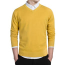 Stylish Slim Fit V-Neck Sweater / Premium Knitted Shirt