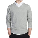 Stylish Slim Fit V-Neck Sweater / Premium Knitted Shirt