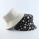 Summer Daisies Bucket Hat Women Fashion Cotton Beach Sun Hats Reversible Bob chapeau Femme Floral Panama Hat Fisherman Hat JadeMoghul Inc.