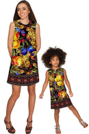 Summer Night Summer Night Adele Baroque Print Shift Mini Dress - Women Adele Shift Dress